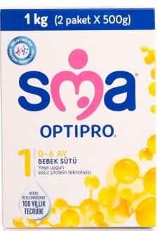SMA 1 Numara Optipro 1000 gr 1000 gr Bebek Sütü kullananlar yorumlar